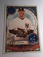 2019 Topps Allen & Ginter Baseball Star Signs 5x7 Mariano Rivera Yankees 03/49