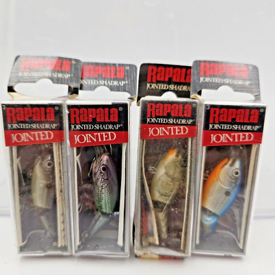 Rapala 3/16 Oz Jointed Shad Rap 1 1/2'' JSR-4 Crankbait 4-6 Feet JSR04 You Choose