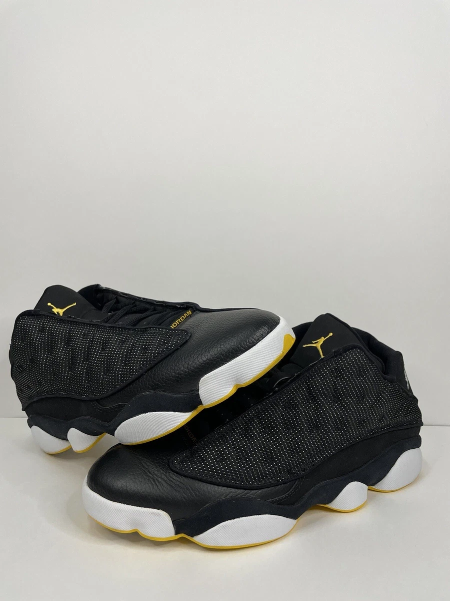 Jordan 13 Retro Low Black Varsity Maize Men's - 310810-001 - US