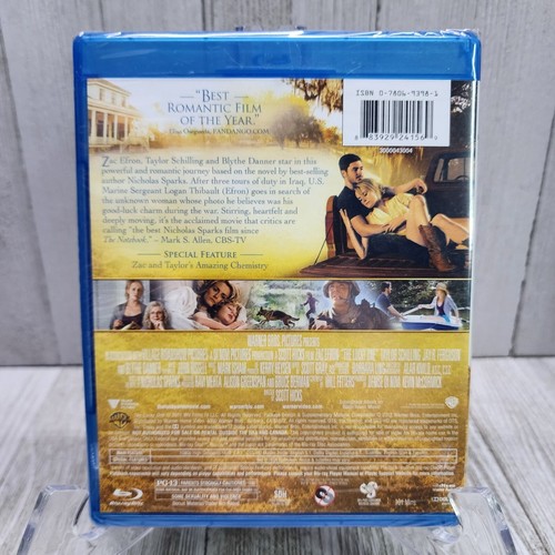 The Lucky One Form The Autor Of The Notebook Bluray Disc 2011 NEW
