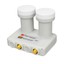 Doppel-LNB-2-Satelliten-Monoblock-Twin-fuer-Astra-19-Hotbird-13-FULL-HD-3D-0-1dB Indexbild 2