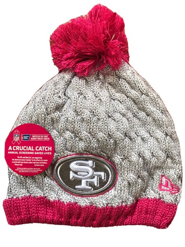 SF 49ers breast cancer awareness womans 