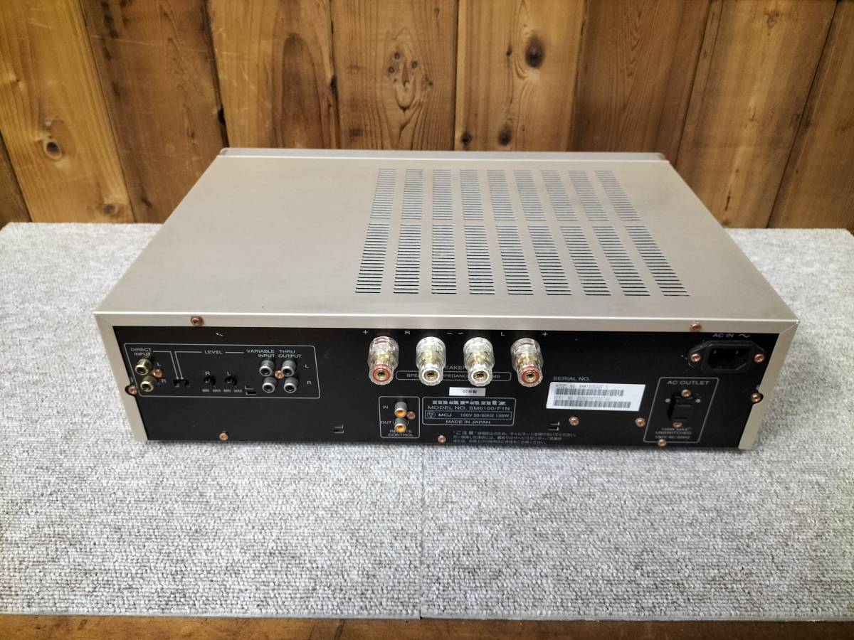 marantz SM6100 F1N power amplifier | eBay