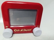 Pocket Etch A Sketch Mini Drawing Toy, Draw And Shake to Erase Open Box 