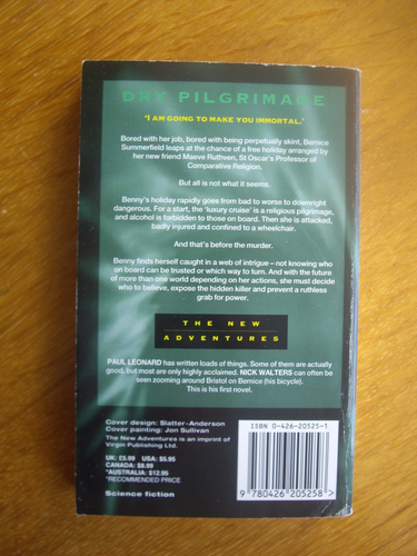 Doctor Who Bernice Summerfield Dry Pilgrimage, 1998 Virgin paperback - Picture 2 of 3