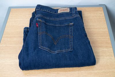 Levi's Jeans 512 Perfectly Slimming Bootcut 14 (33 X 28) Women's Denim Dark Wash