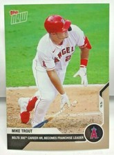 Mike Trout 2020 Topps Now MLB Baseball Belts 300th HR #215 - ANGELS - SP /5768