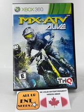 MX vs. ATV Alive (Microsoft Xbox 360, 2011) G1 CIB Complete Tested