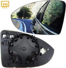 Fits Volkswagen Golf 2013-2020 Left Side  Wing Mirror Heated Mirror Glass Base 