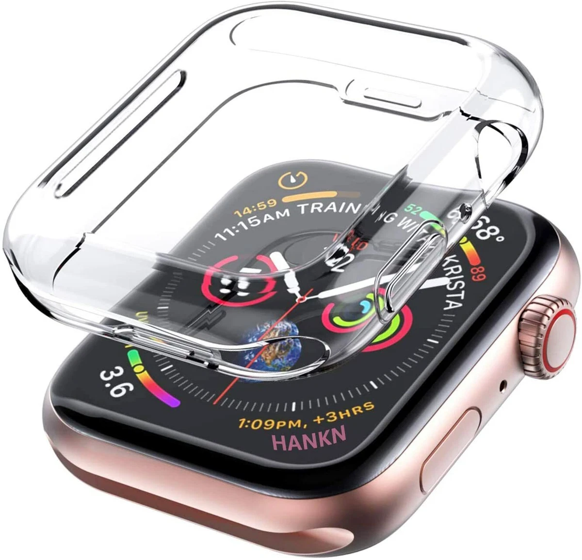 Carcasa Apple Watch Series 6 5 4 Case iPhone Reloj Protector De Pantalla 40mm