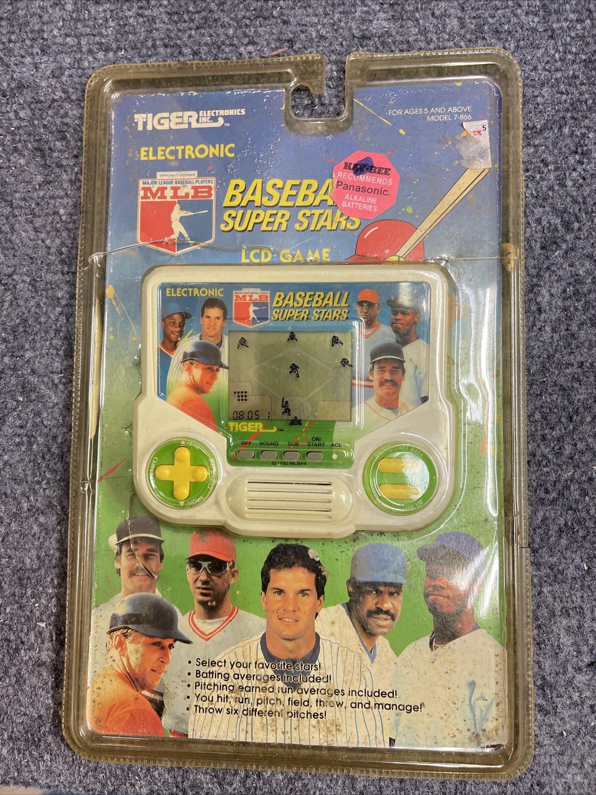 Tiger Electronics Handheld Baseball Game In Original Plastic Package eBay