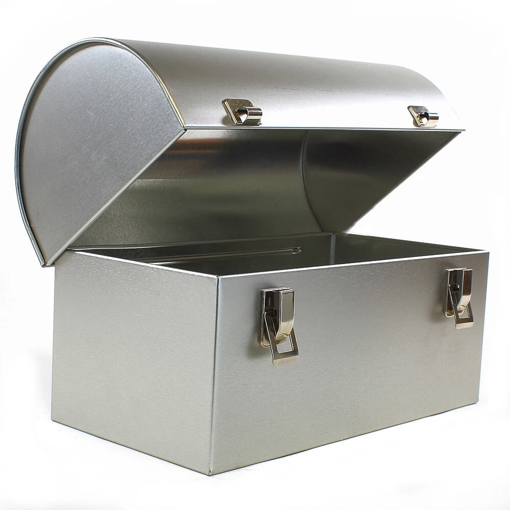 Aluminum Boxes With Hinged Lids