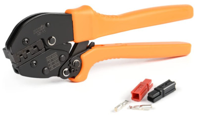 Crimping Wire Tool Crimp 15 30 45 Amp Quick Power Connect Disconnect Secure Kit