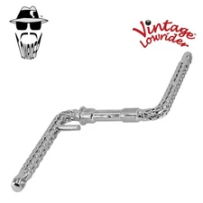 Original F&R Lowrider Quadruple Twisted One Piece 6-1/2" Crank Chrome (165mm)