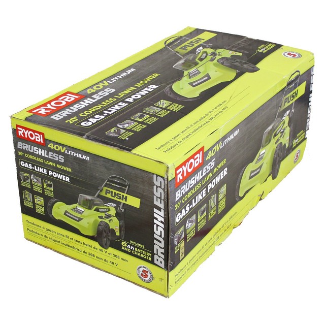 RYOBI 40V Brushless 20" Cordless Lawn Mower (RY401110) LOCAL PICKUP