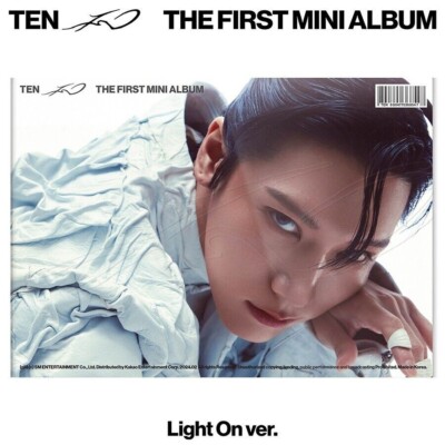 NCT WAYV TEN [TEN] The 1st Mini Album LIGHT ON CD+Book+Photo+2Card+Poster SEALED