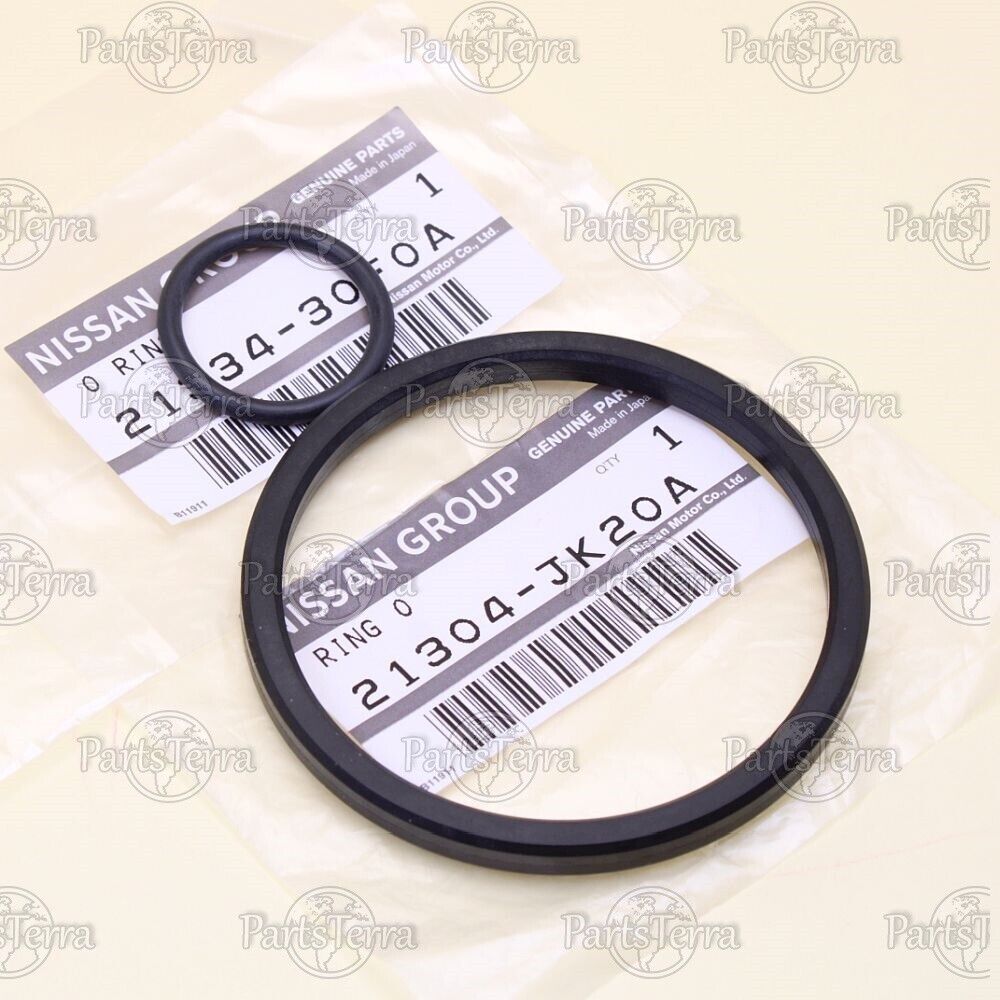 New Genuine Nissan Oil Cooler O-Ring Set 2001 - 2004 New Genuine Nissan Oil Cooler O-Ring Set 2001 - 2004