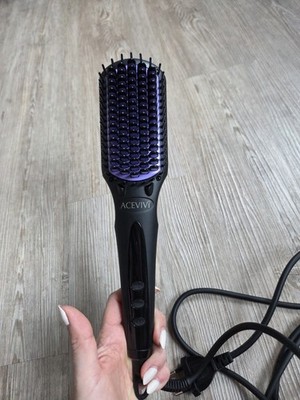 Acevivi Hair Straightener Brush, glättende Haarbürste