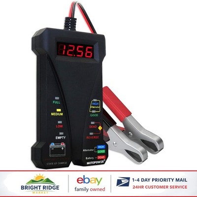 Automotive Battery Analyzer with Easy Setup & Comprehensive Testing Capabilities