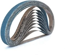 1.5" x 30" Zirconia Abrasive Belts – Pipe Tube Polisher Sander – Power Tools