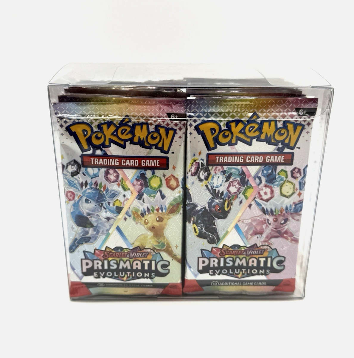 36 Pokemon Prismatic Evolutions Booster Packs Sealed Factory Box