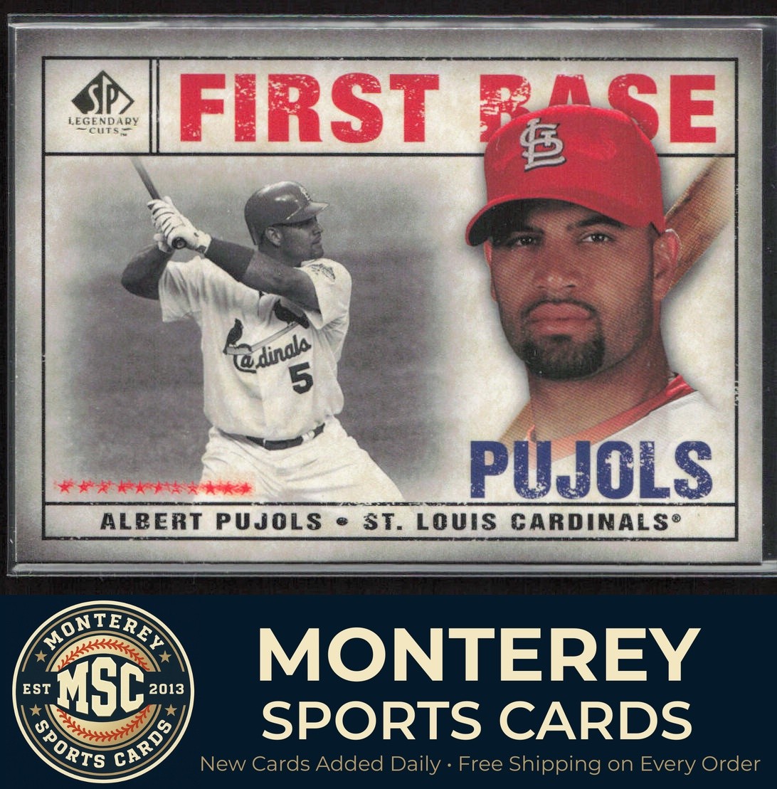 Albert Pujols 2008 SP Legendary Cuts #3 St. Louis Cardinals | eBay