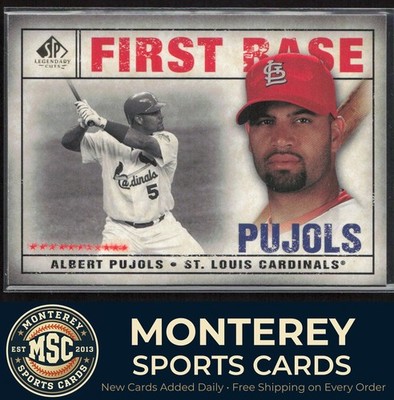 Albert Pujols 2008 SP Legendary Cuts #3 St. Louis Cardinals | eBay