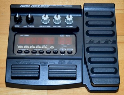 Zoom GFX   707  Effektpedal für E-Gitarren, Multieffekt- Gitarrenpedal 