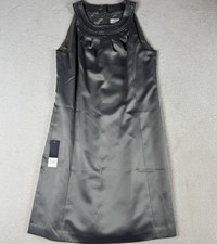Ann Taylor LOFT Gray Sequin Collar Holiday Party Shift Dress Womens 10 NWT spot
