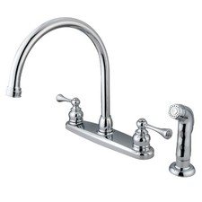 Kingston Brass KB72.BLSP 1.8 GPM Standard Kitchen Faucet - - Chrome