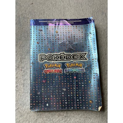 Pokemon Omega Ruby Alpha Sapphire Official National Pokedex Guide Book damaged