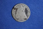 Estate Find 1858 - Seated Liberty Dime!!   #K55027