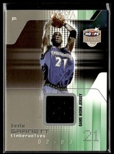 2002-03 Hoops Stars Kevin Garnett Superstars Game-Used