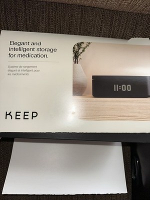 KEEP - Elegant And Intelligent Smart For Medicine secure storage device, lock 