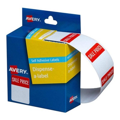 Avery Sale-Preisetikettenspender für allgemeine Zwecke, ablösbar, selbstklebend,