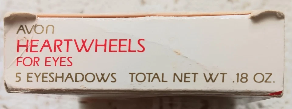 Vintage Avon Heart Wheels For Eyes Eyeshadow Five Colors Water-Resistant RARE - Image 4 of 4