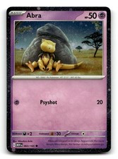 Abra 063/165 Holo Promo Miscellaneous Cards & Products Pokemon Holo NM