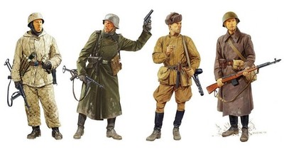 Dragon Models Maßstab 1:35 Ostfront Winter Combatants 1942-43 [Parallelimport]