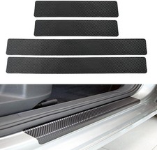 Car Door Sill Plate Protectors   Universal Door Entry Scratch Guards Assesories