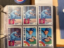 1984 Topps - George Brett (4) + AS card (2)