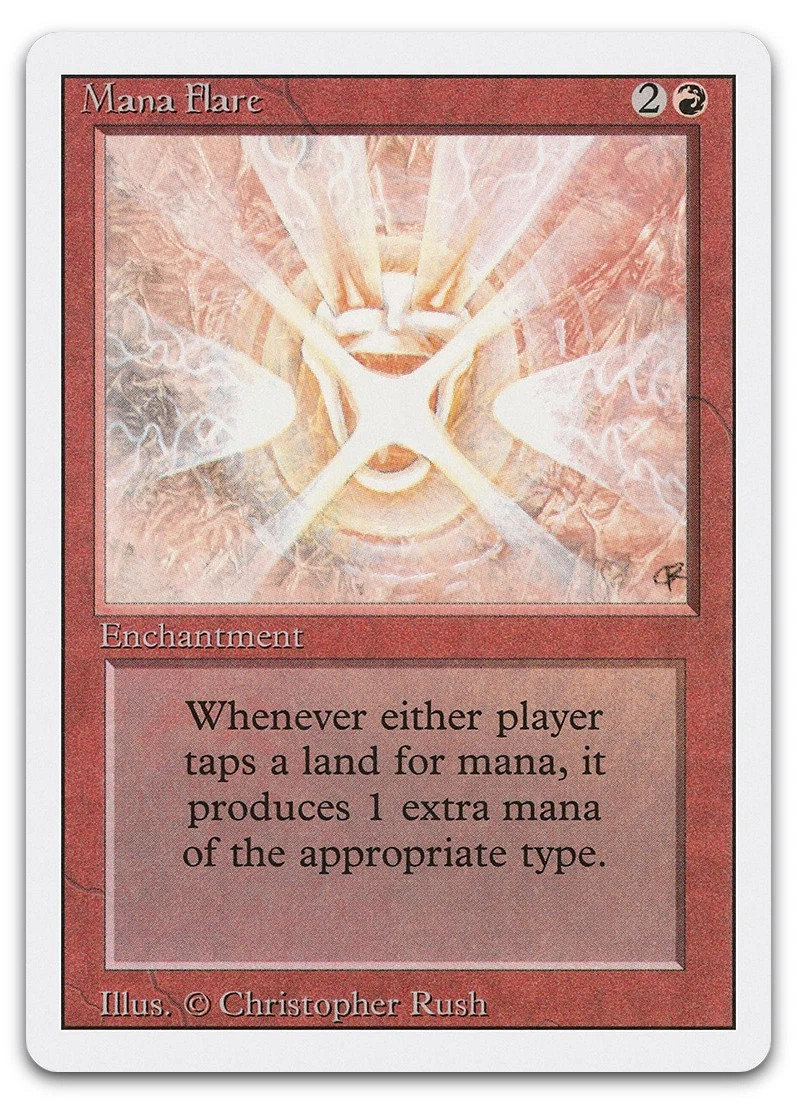 Mana Flare Revised NM Enchantment Mana Doubler EDH Commander MTG