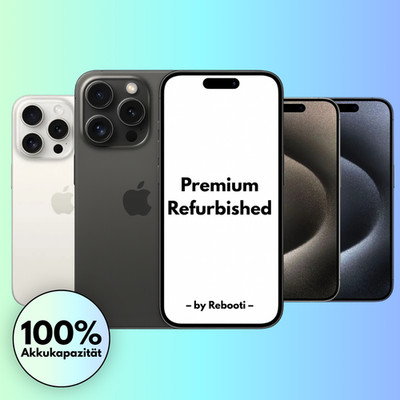 Apple iPhone 15 Pro 128/256/512GB 1TB | Wie neu [Premium] | Batterie 100% [Neu]