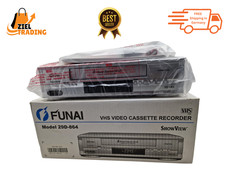 Funai 29D-864 VHS VCR 6 Head Hi-Fi Stereo ShowView VPS/PDC Remote EU