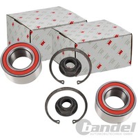 2X NK Radlager Satz Hinten Links+Rechts Passend FüR Volvo 760 780 850 940 960 S7