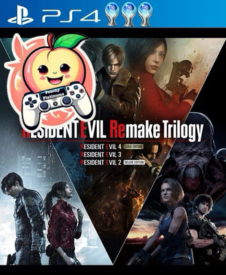 Resident Evil Remake Bundle PS4 oder PS5 Platinum Trophy Service
