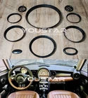 EXPRESS 10x CARBON EFFET Dashboard Trims for MINI Cooper S R55 56 R57 R58 R59
