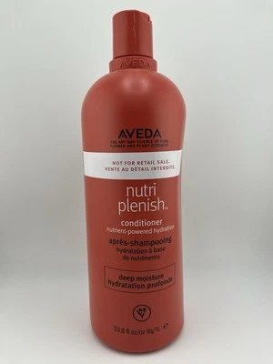 Aveda Nutriplenish Deep Moisture Conditioner 1 liter / 33.8oz | eBay