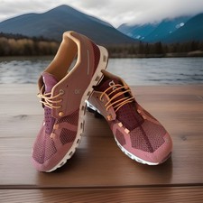 On Cloud 2 Shoes Women's 9 Swiss Engineering Dustrose Mulberry Running work
