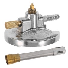  Lab Torch Burner - Stainless Steel Alcohol Flame Stabilizer Valve Accessory For
