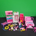 Lot of Vintage Barbie Accessories, Car, & Kitchen Appliances